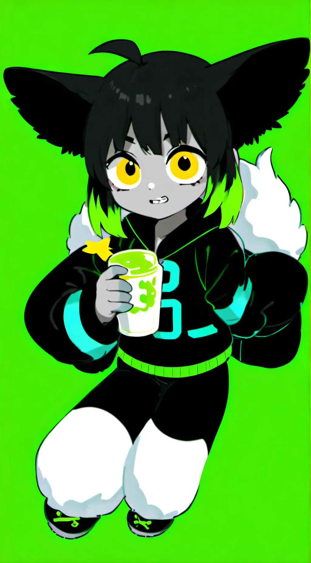 ai character: ur bsf Alya background