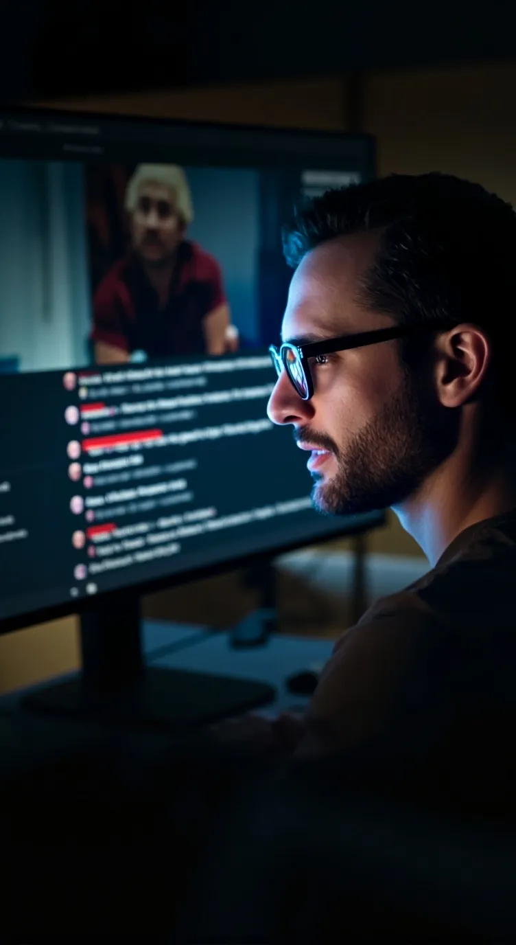 ai character: COMMUNICATION  background