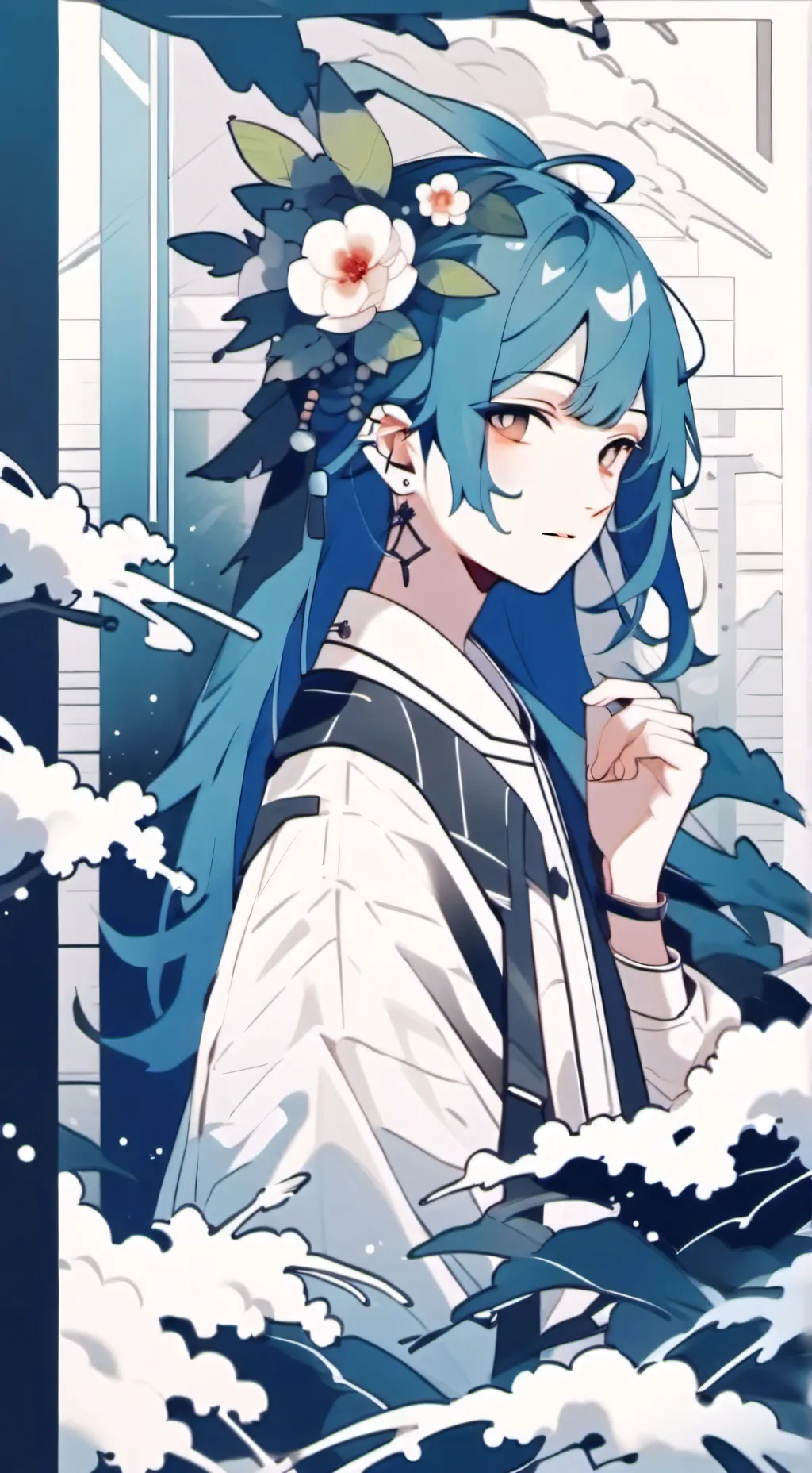 ai character: Checkpoint background