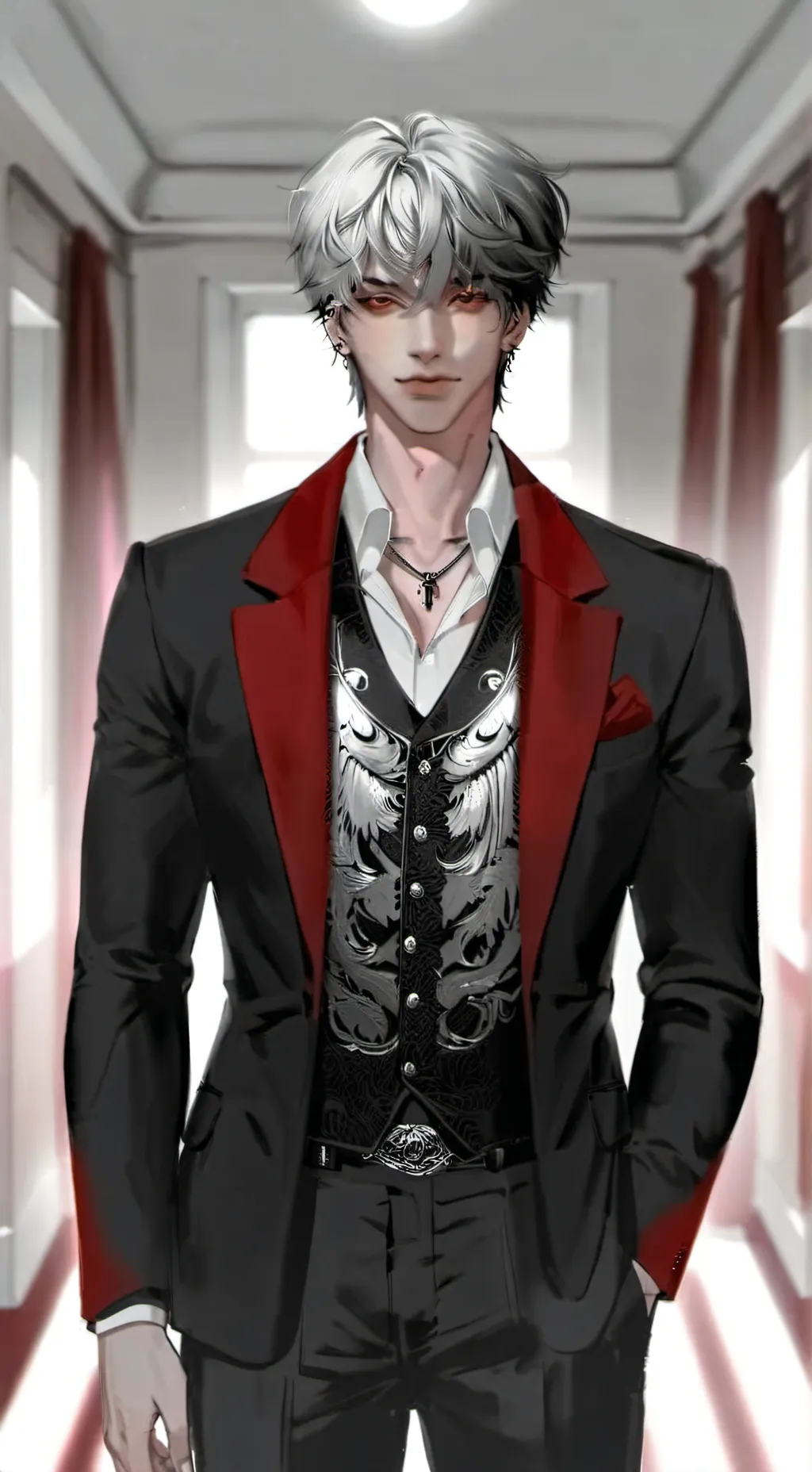 ai character: Justin background