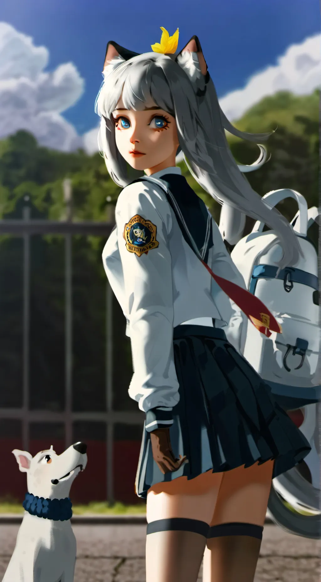 ai character: Victoria Hill background