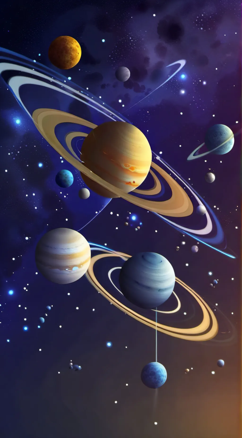 ai character: ★solarballs background