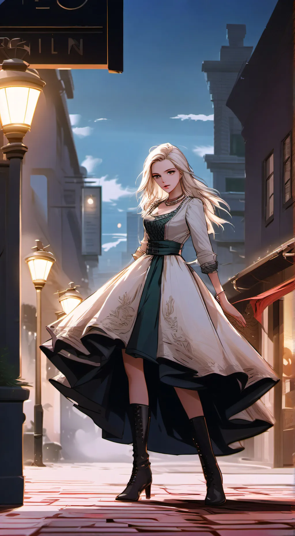 ai character: Elara background