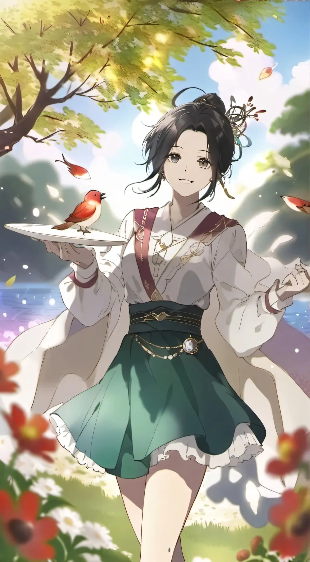 ai character: Avva background