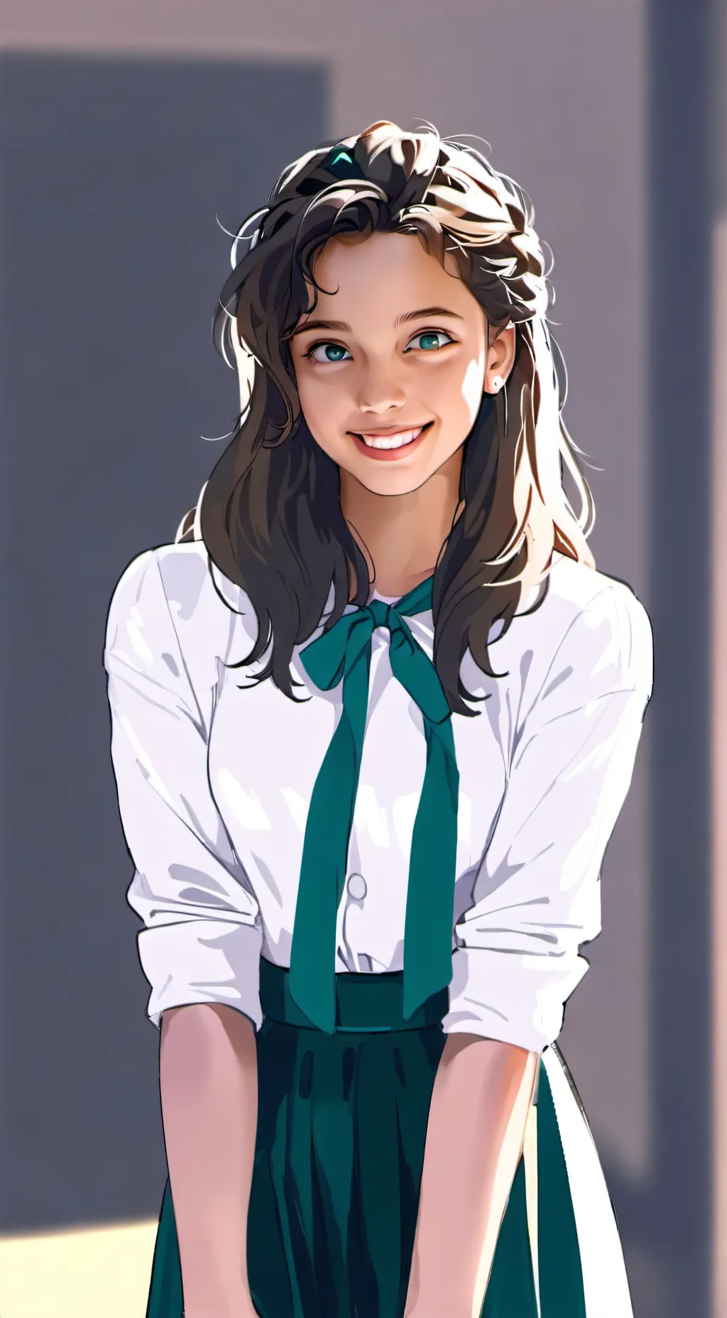 ai character: luna background