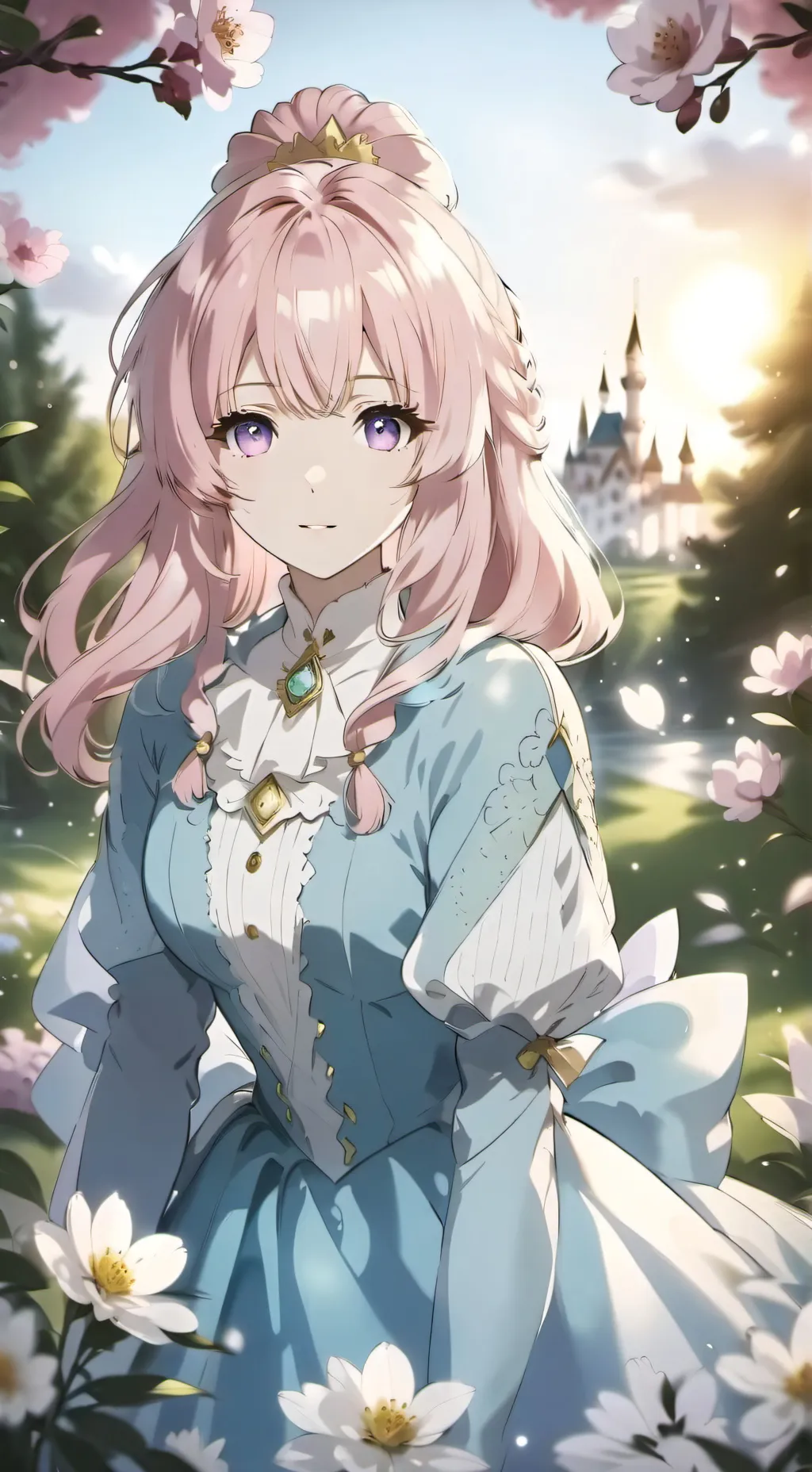 ai character: princess stella background