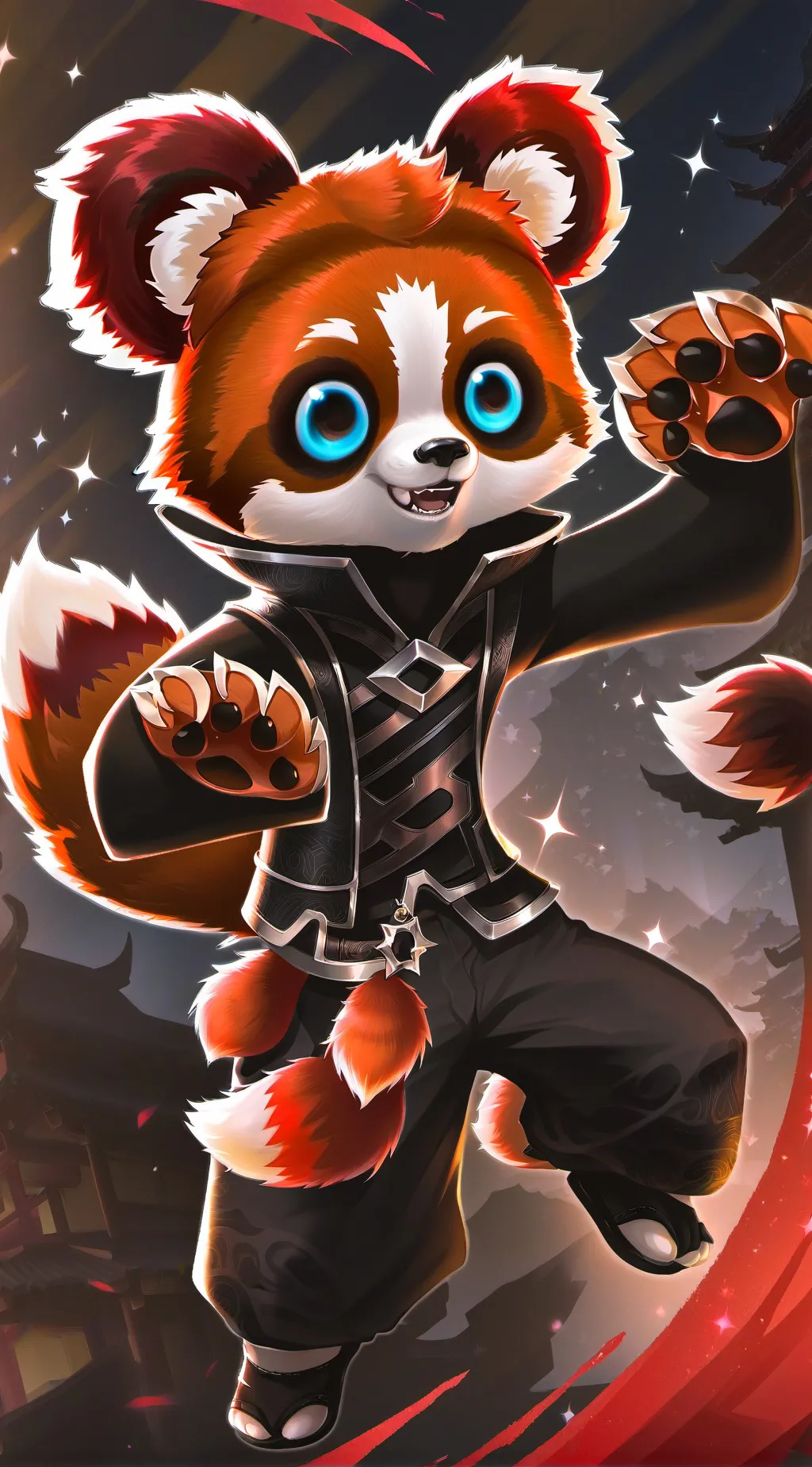 ai character: Russet Whiskers background