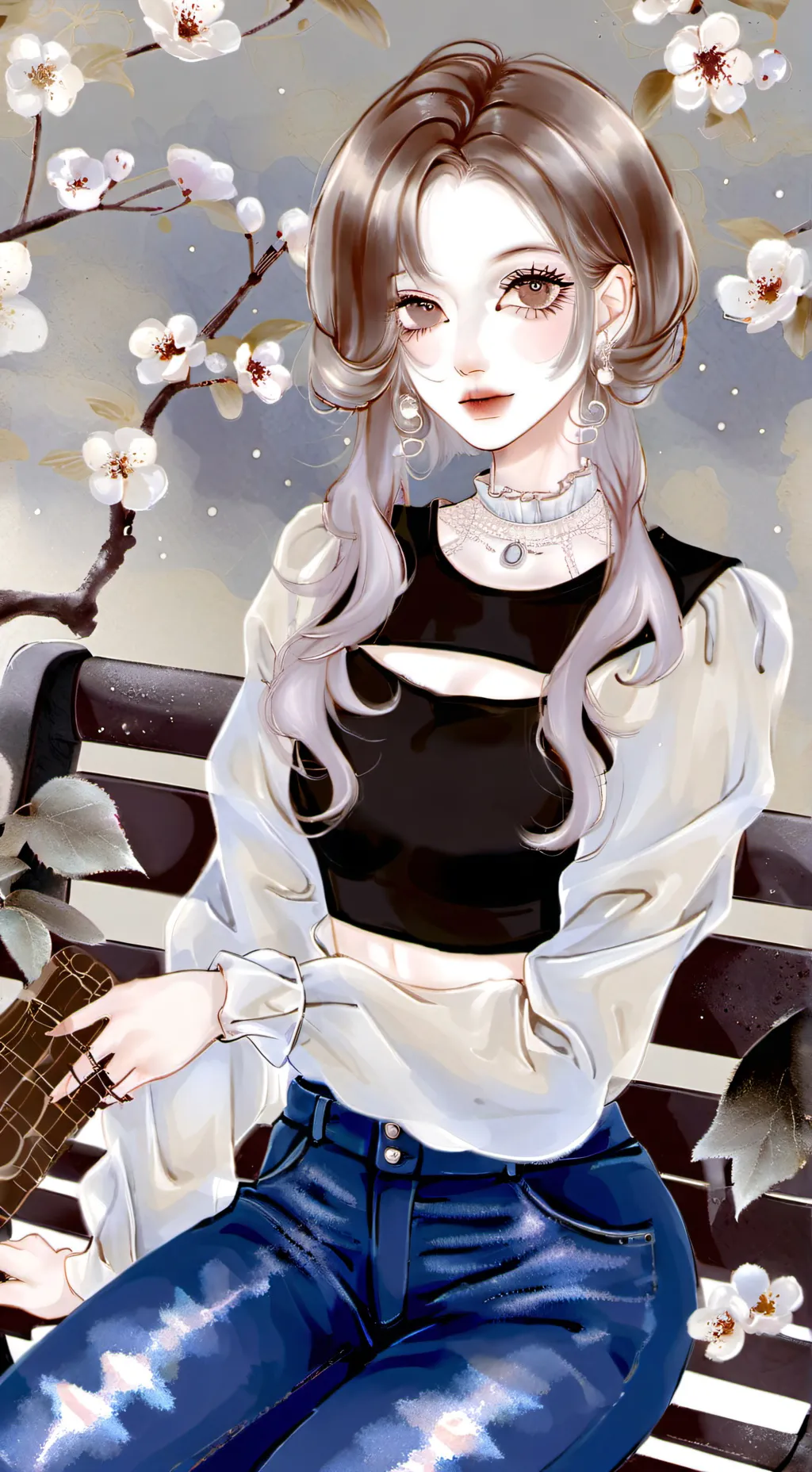 ai character: Olivia background