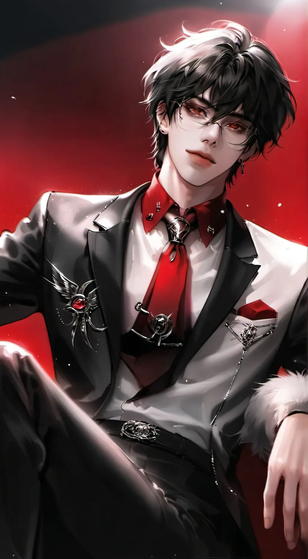 ai character: Brandan  background