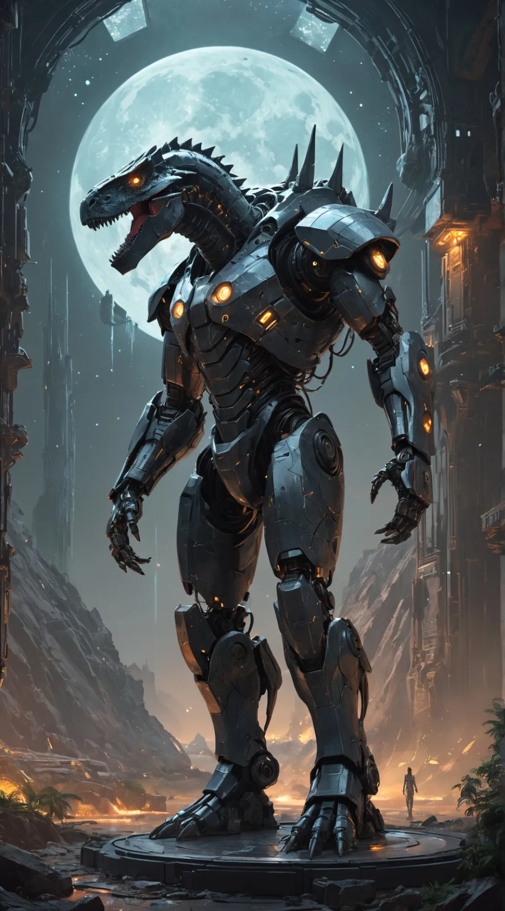 ai character: Galaxor background