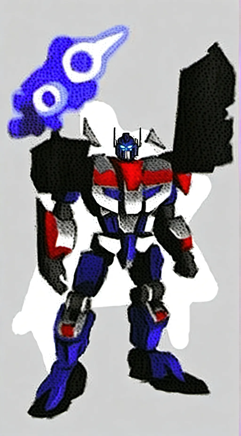 ai character: Transformers background