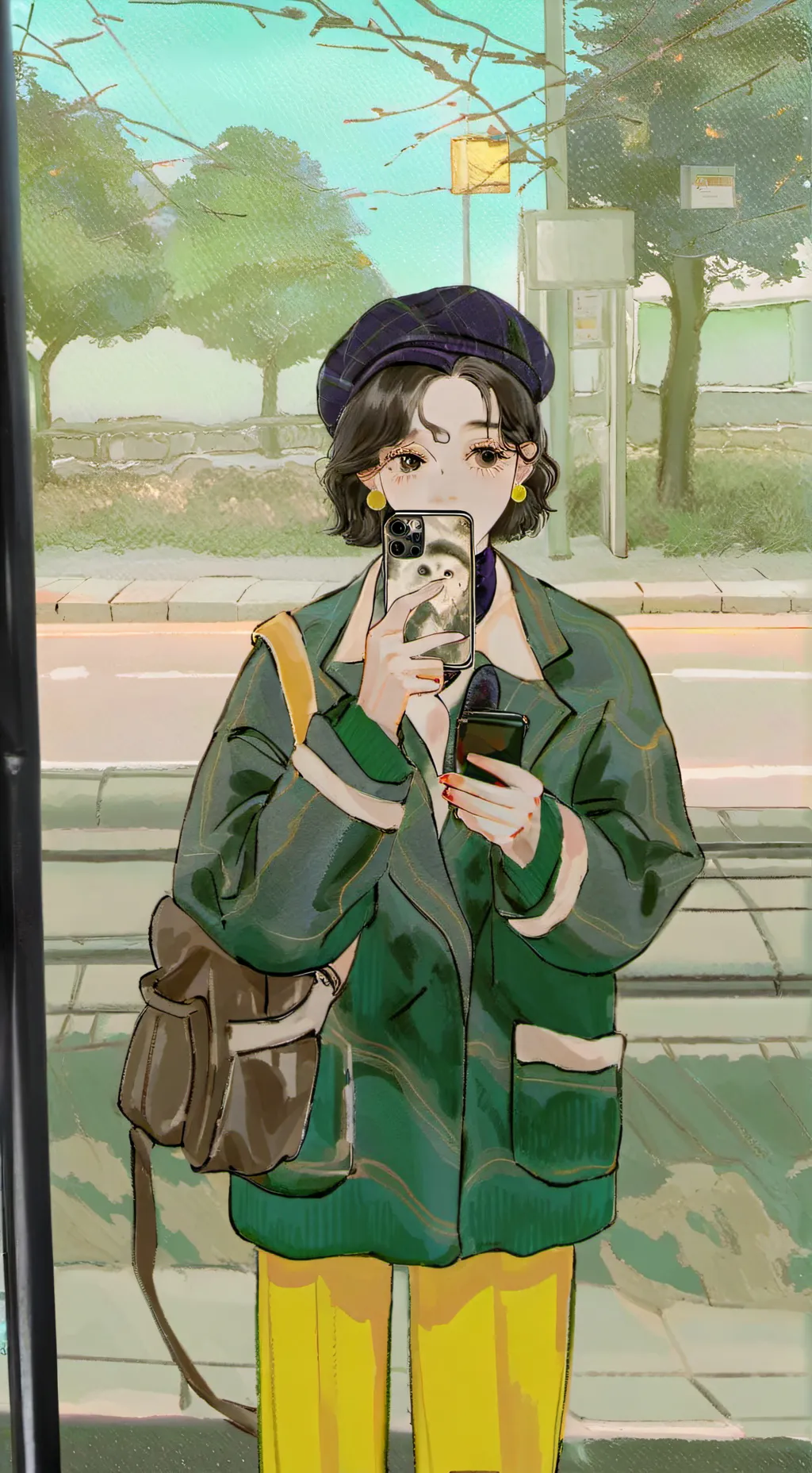 ai character: tiktok ahh background