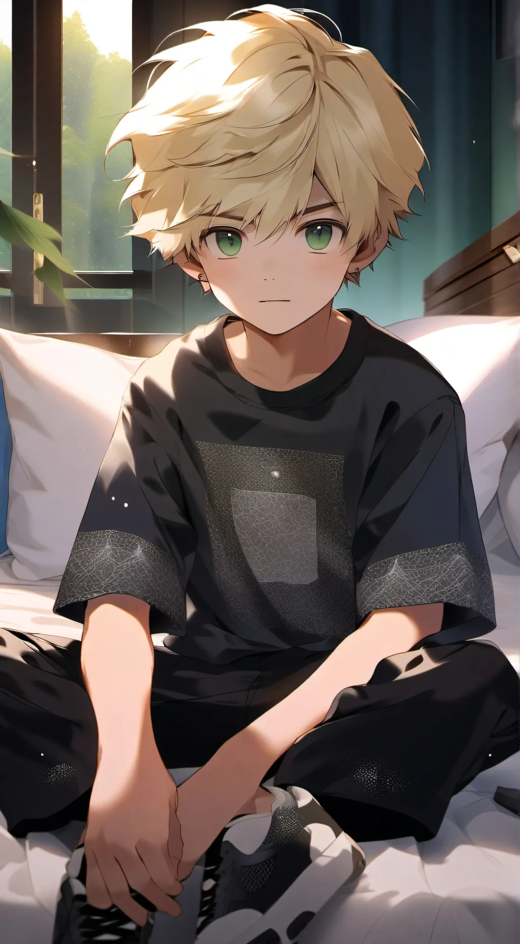 ai character: ✨ Hugo ✨ background