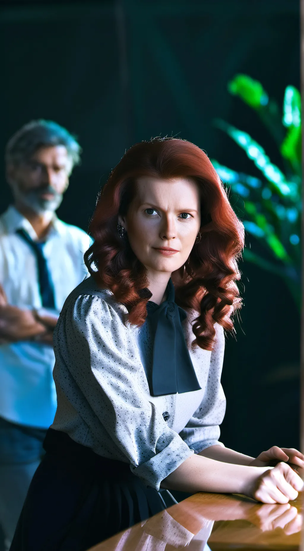 ai character: Rachel  background