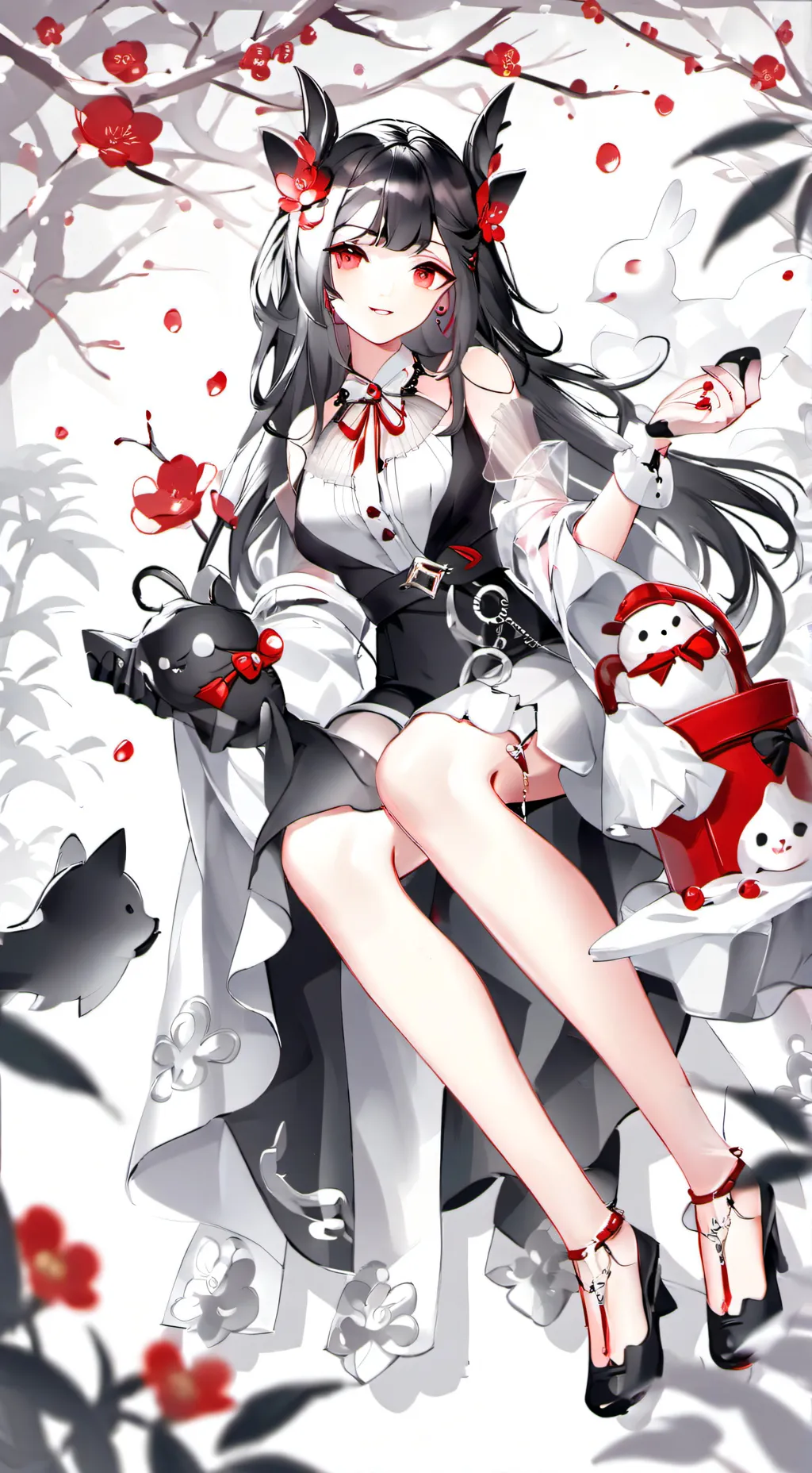 ai character: skye × tanjiro background