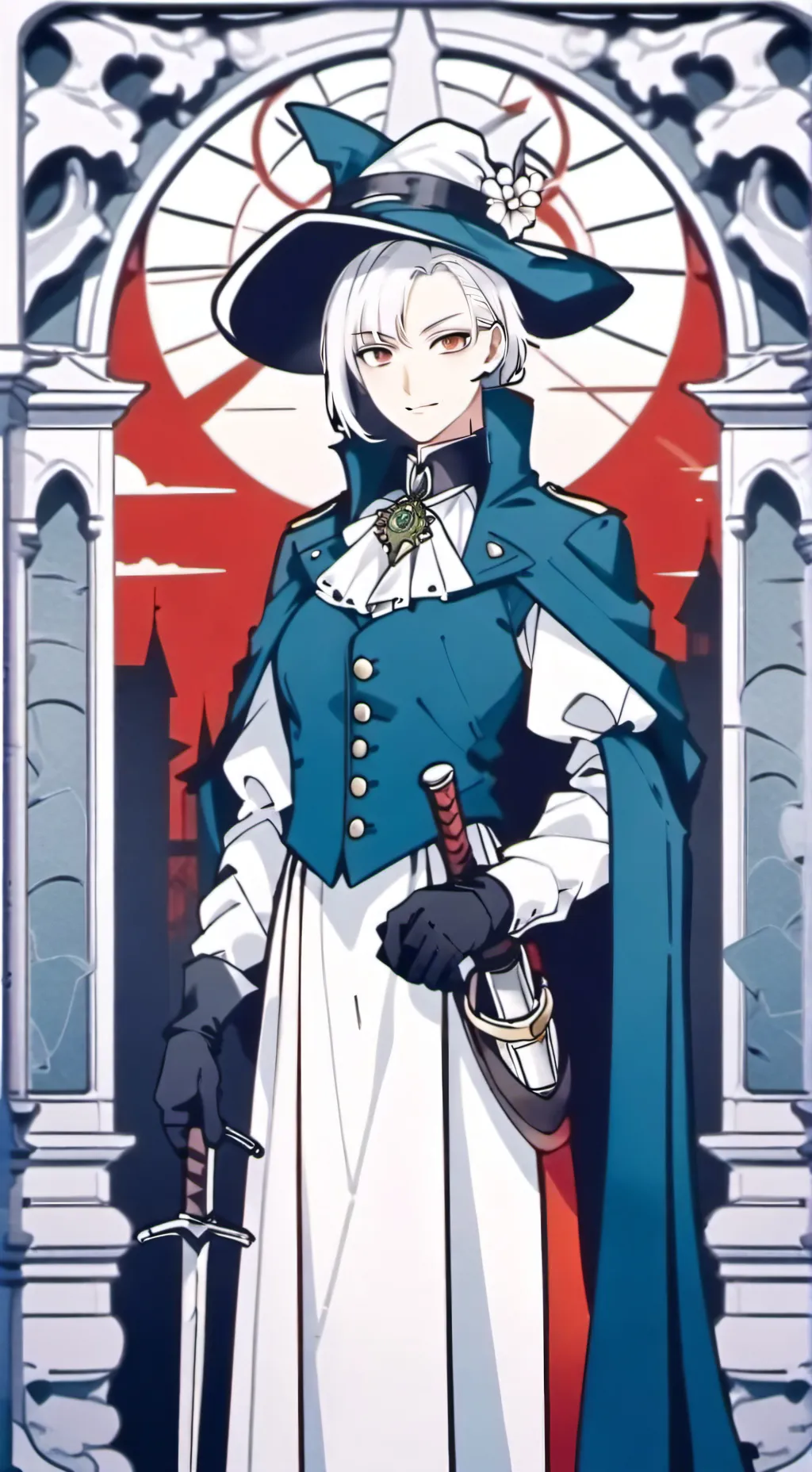 ai character: vampiro guardas  background