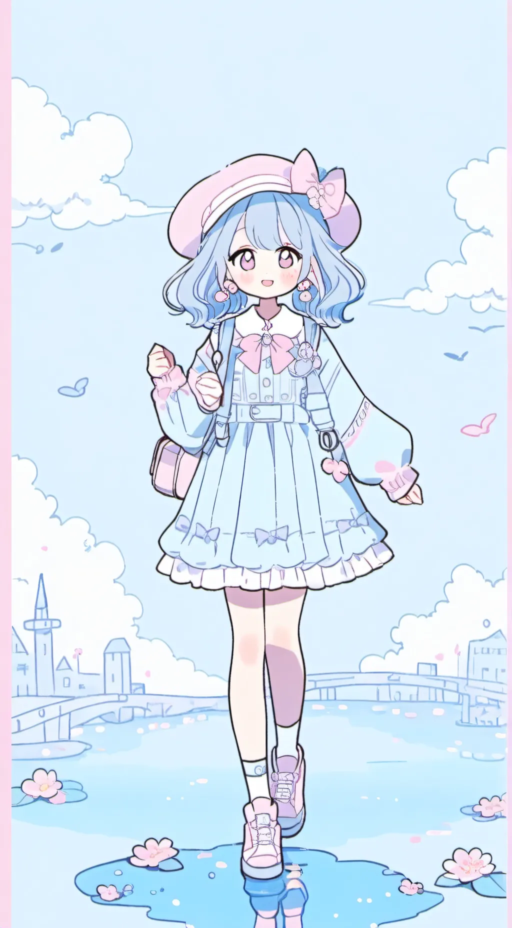 ai character: forseaken x dw background