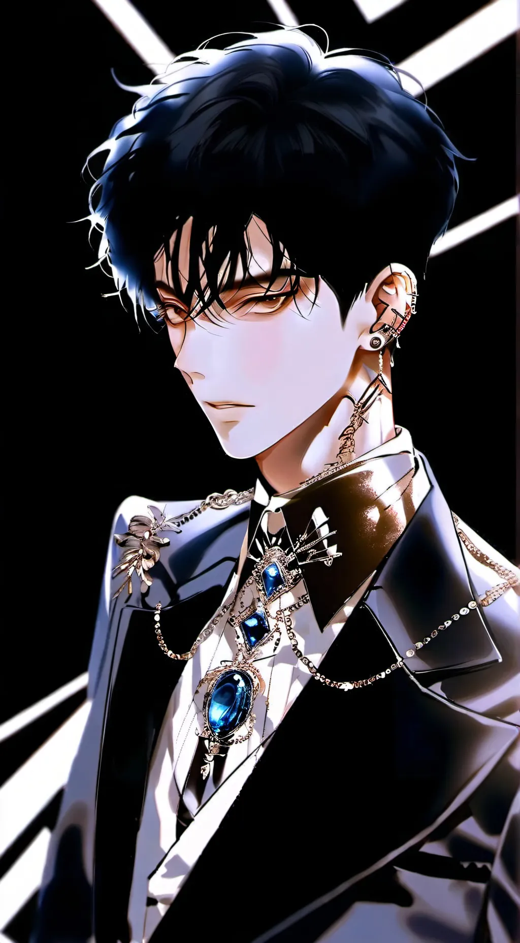 ai character: rose boy (Micheal) background