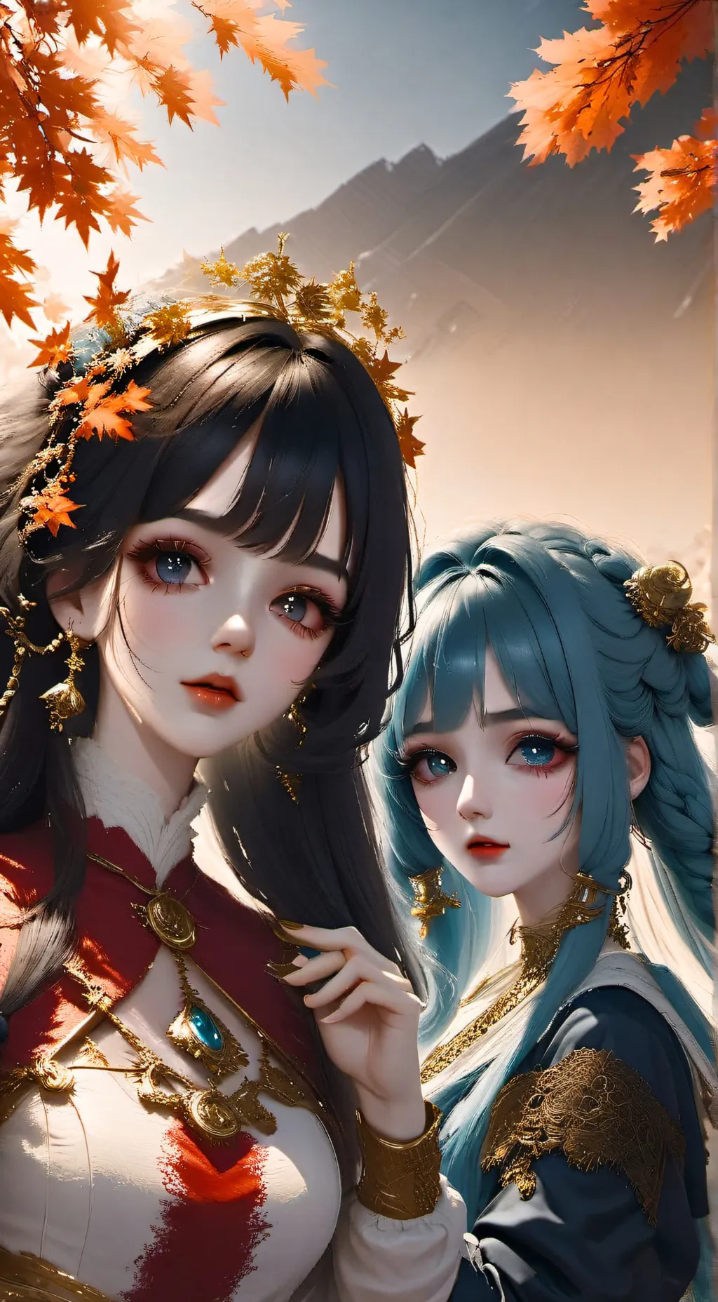 ai character: ꧁яна꧂ background