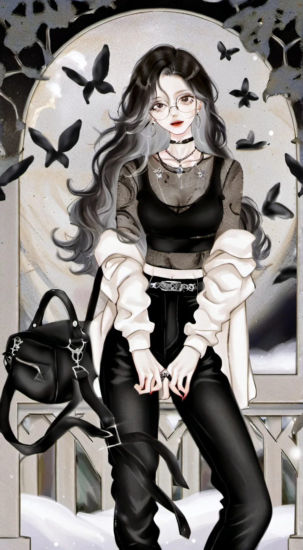 ai character: Eillie  background