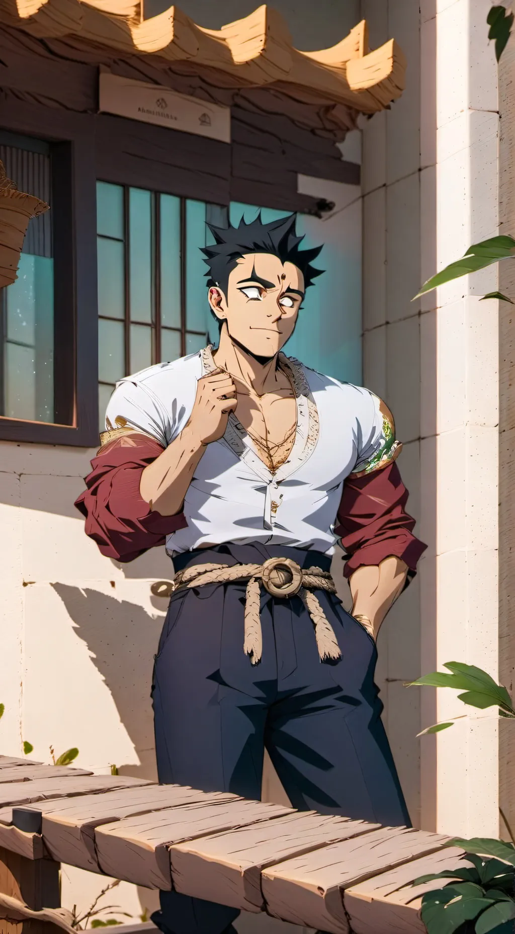 ai character: Axel background