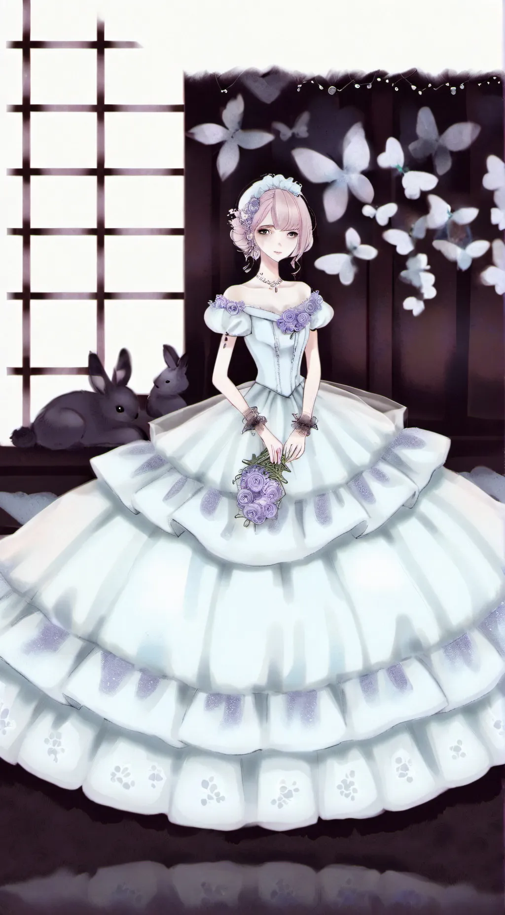 ai character: tu novia background