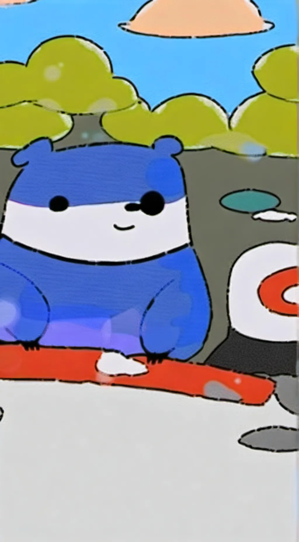 ai character: awidred background