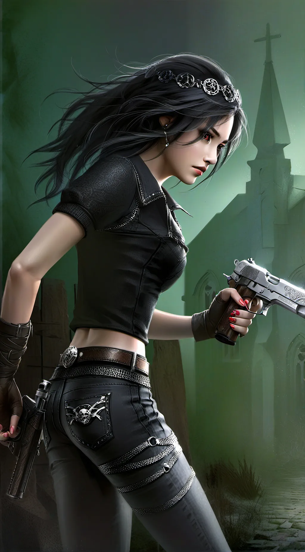 ai character: zombie apocalypse background