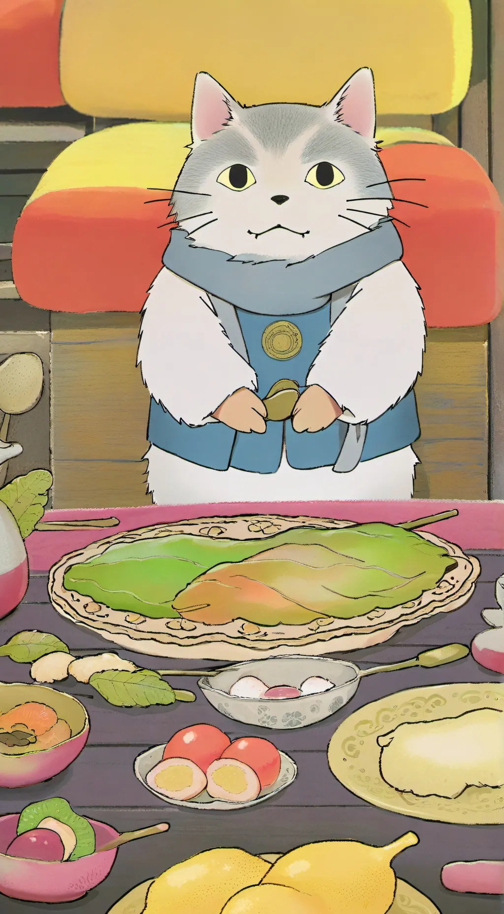 ai character: OCCUPE TOI DE MOKA background