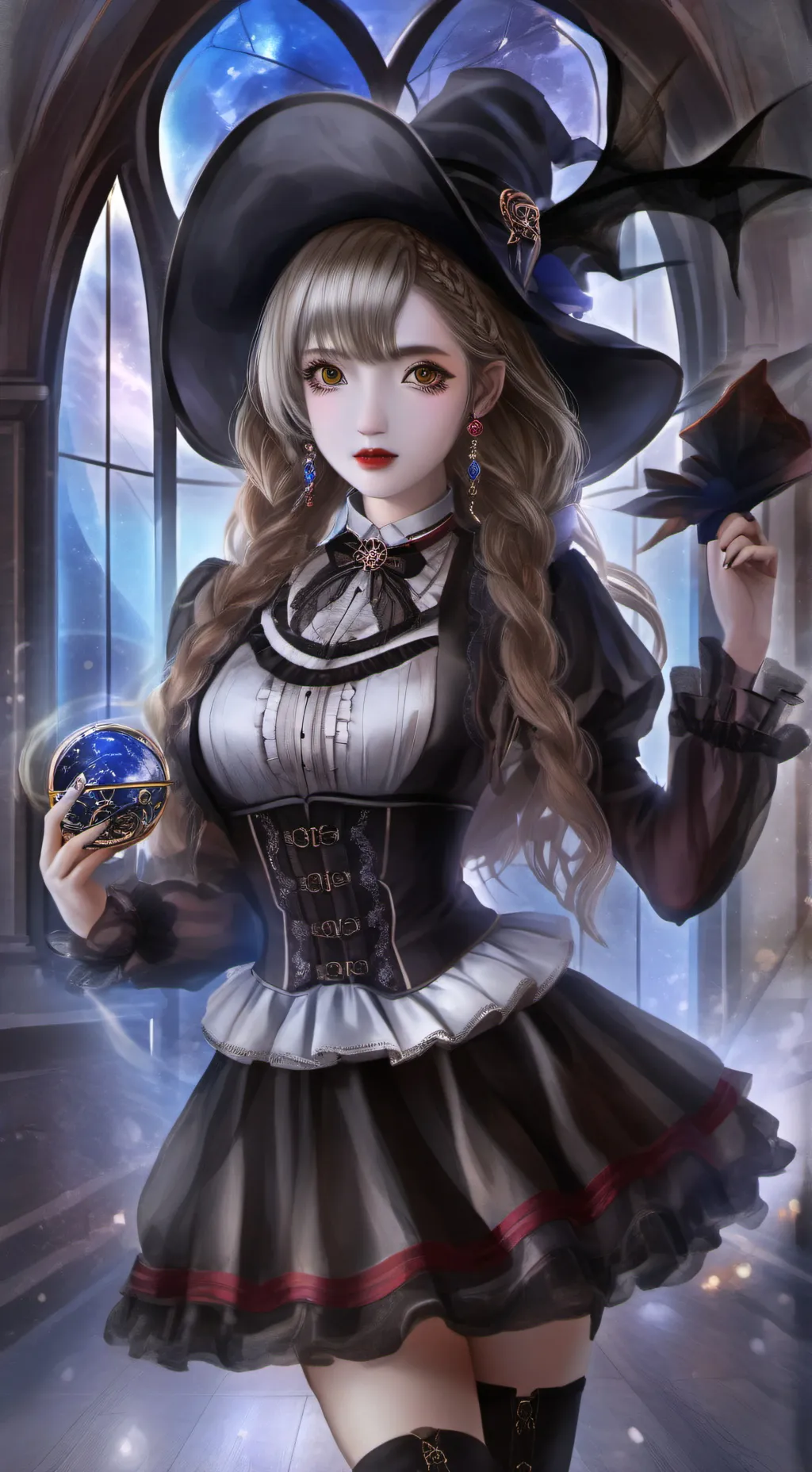 ai character: asher-ash background