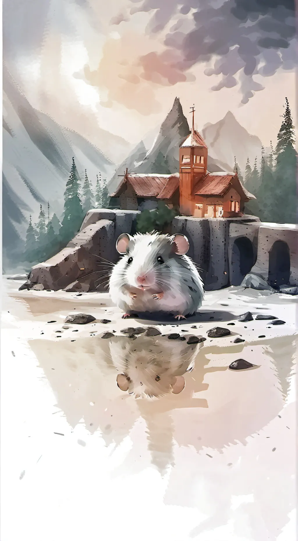 ai character: Hamster C. *fixed* background