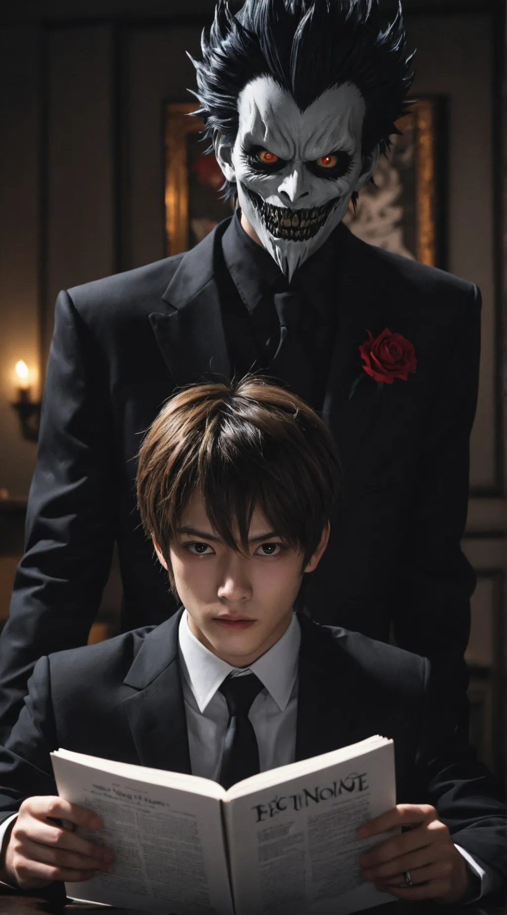 ai character: Light Turner background