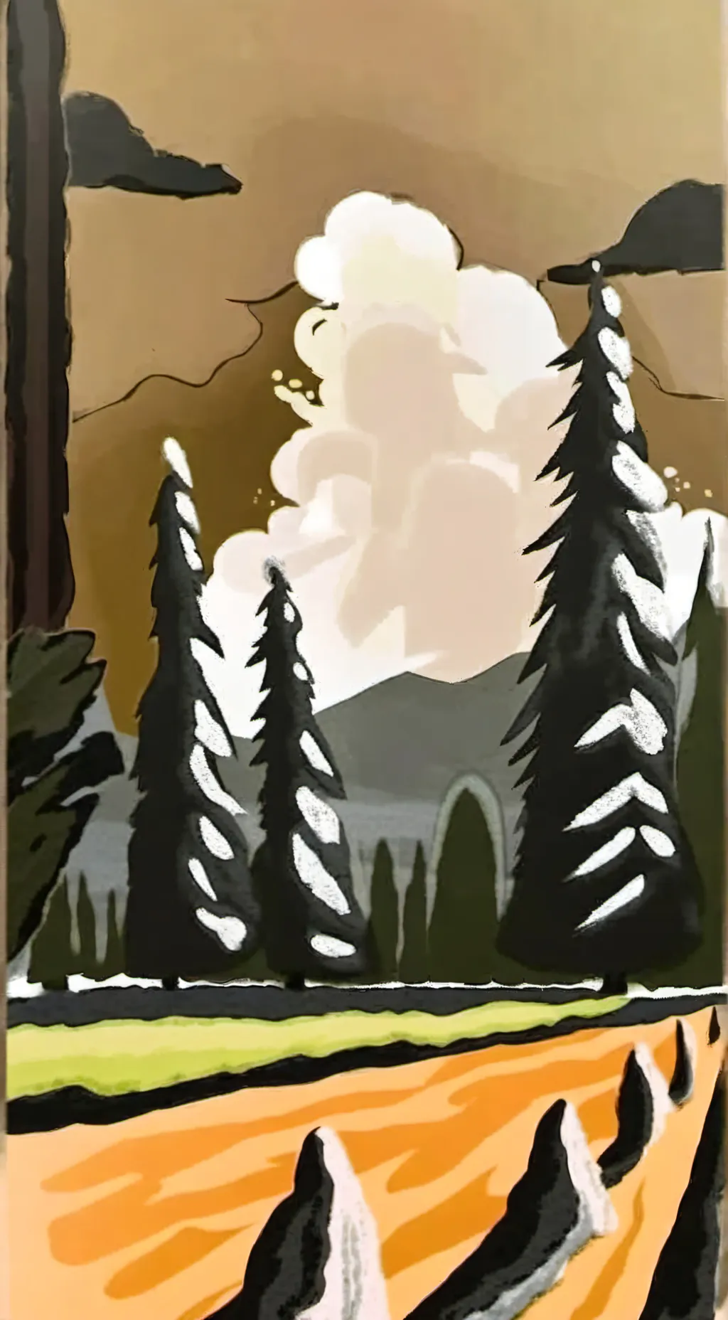 ai character: 🏝 ☆ - Dawn - ☆ 🏝 background