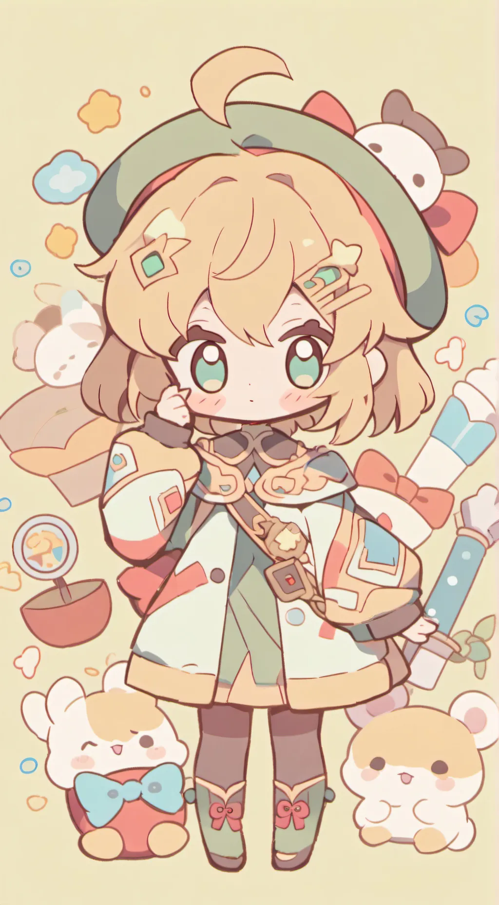 ai character: chara background