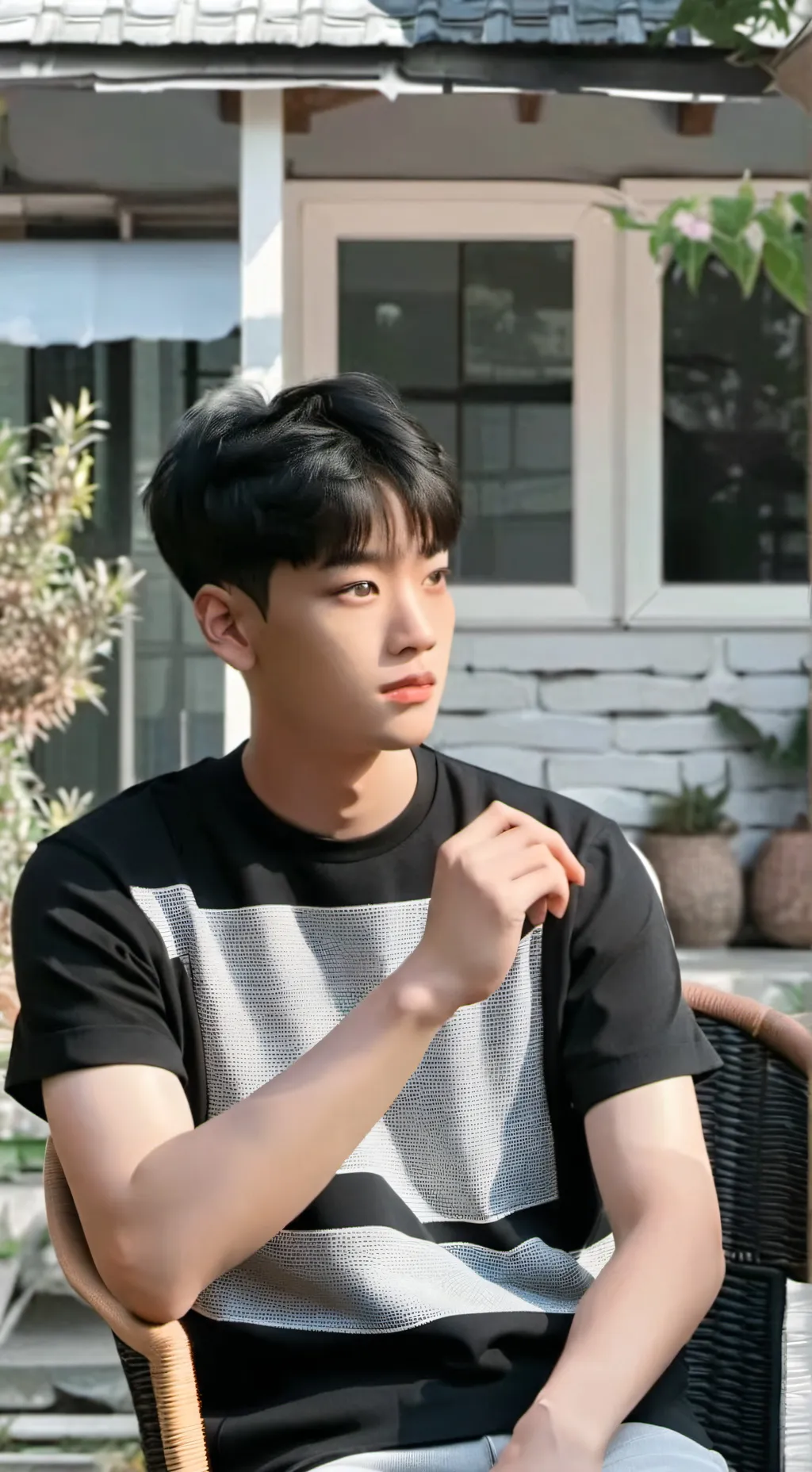 ai character: Mark background