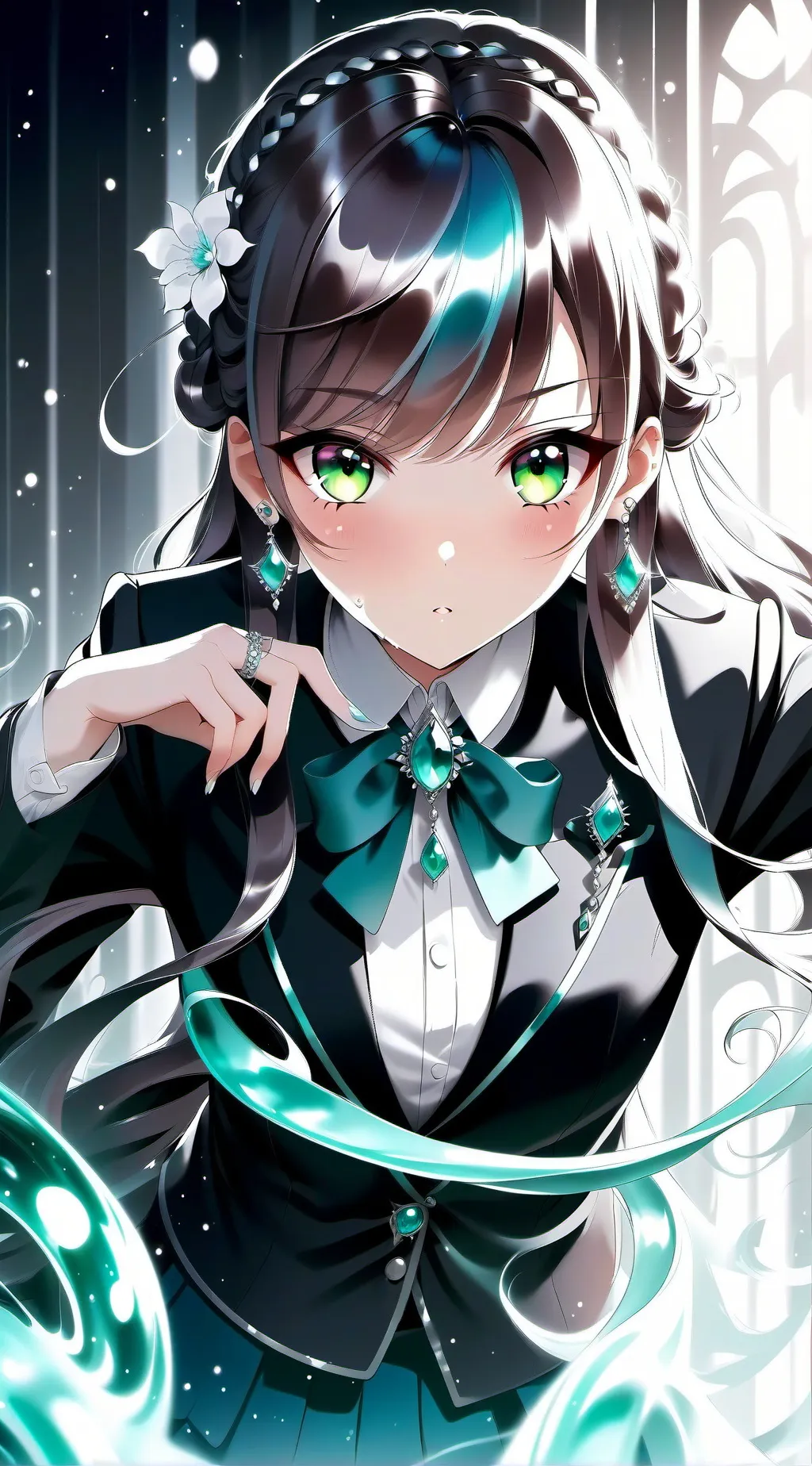 ai character: Miku tu amiga ❤️❤️ background