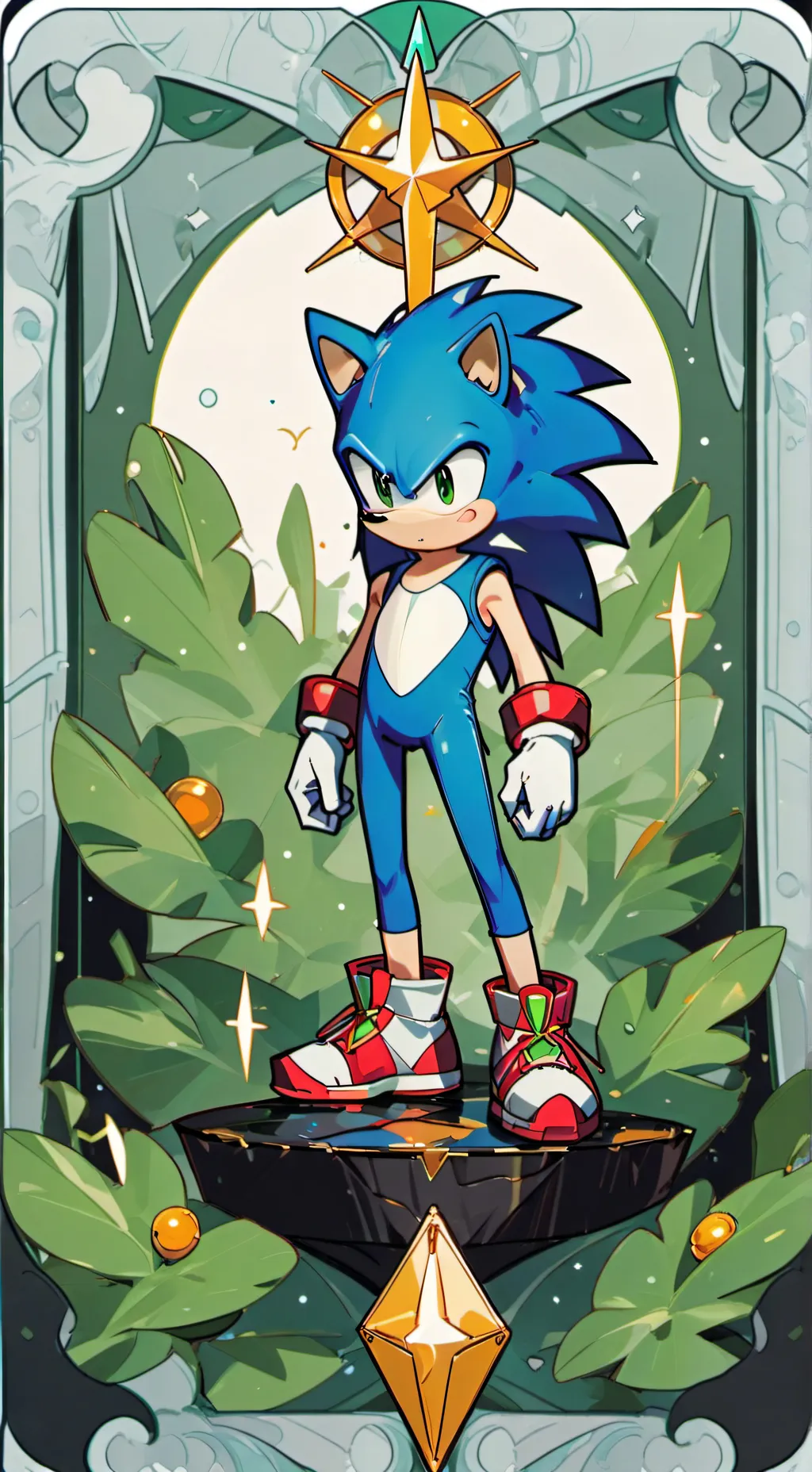 ai character: Sonic Crew background