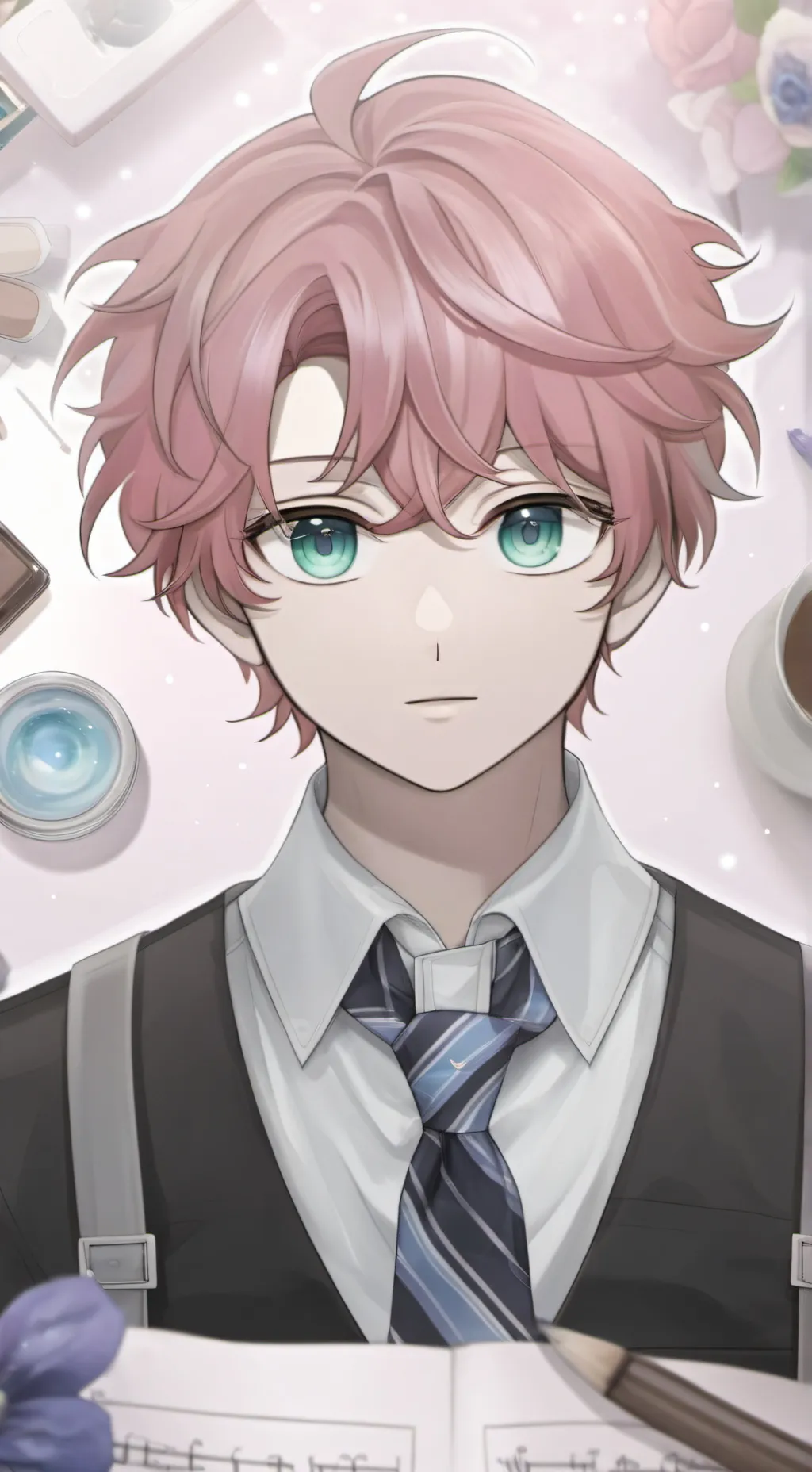 ai character: 🥺mark 🥺 background