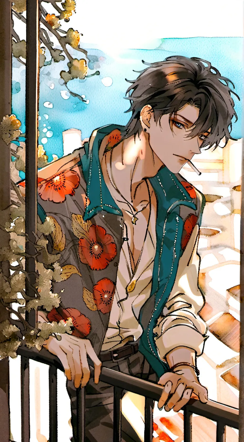 ai character: Max background