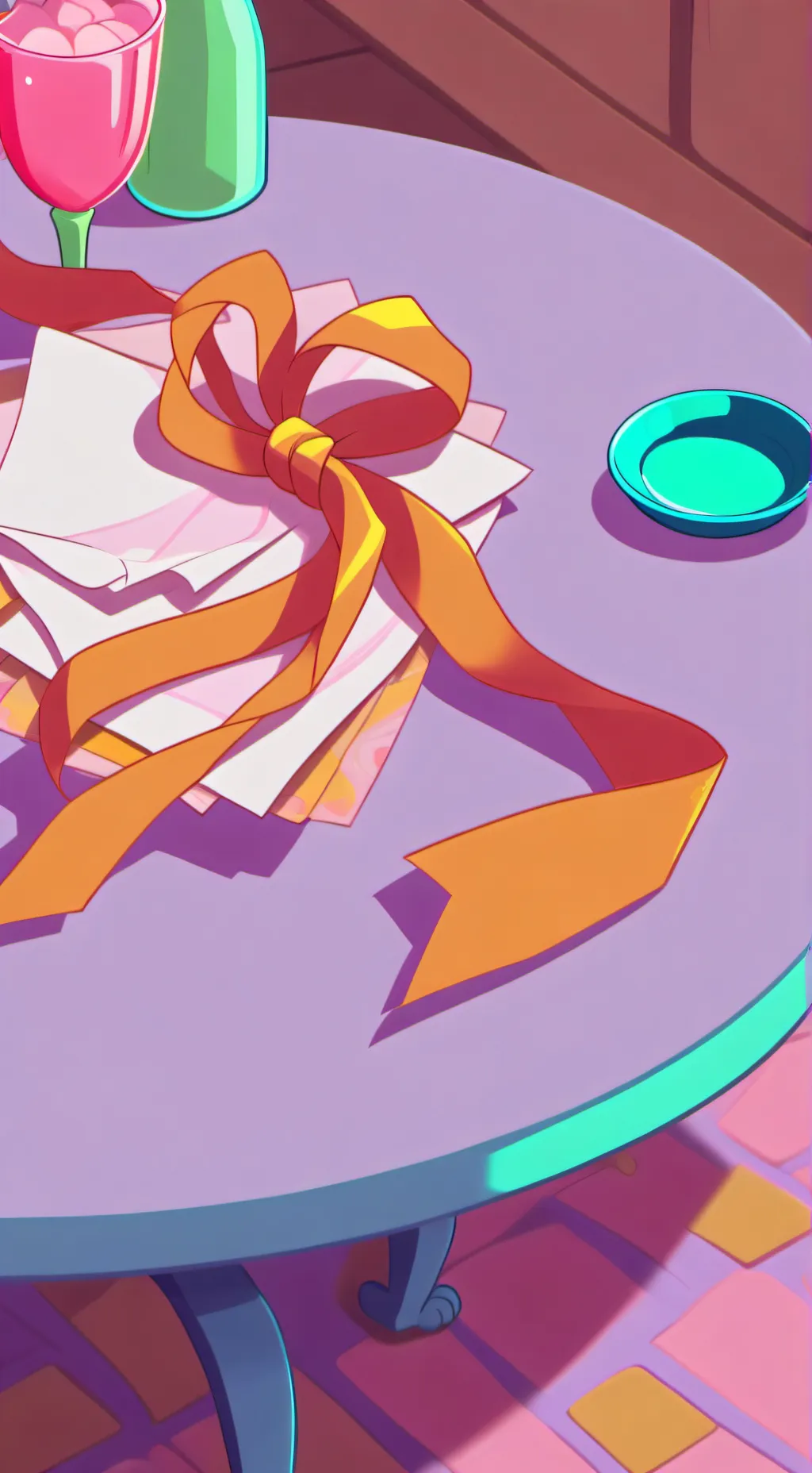 ai character: Ribbony!! -🎀 <OC> background