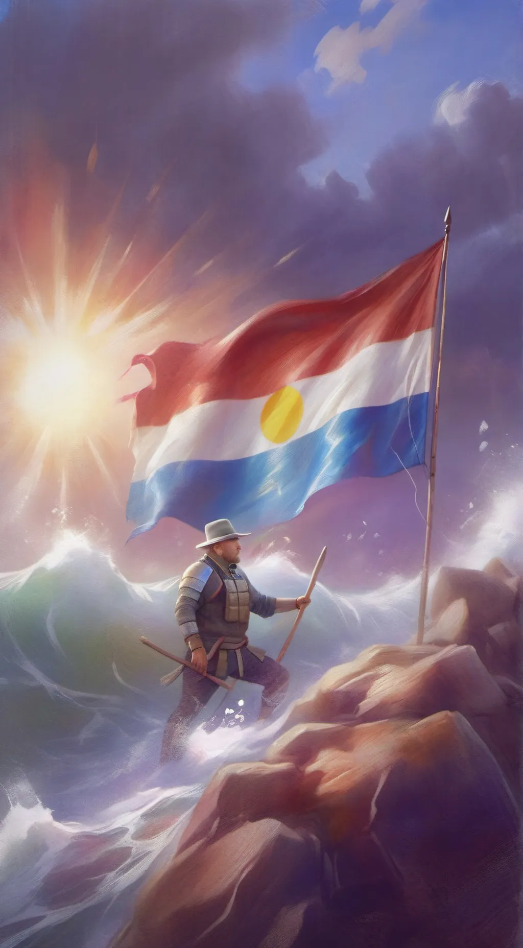 ai character: South America background