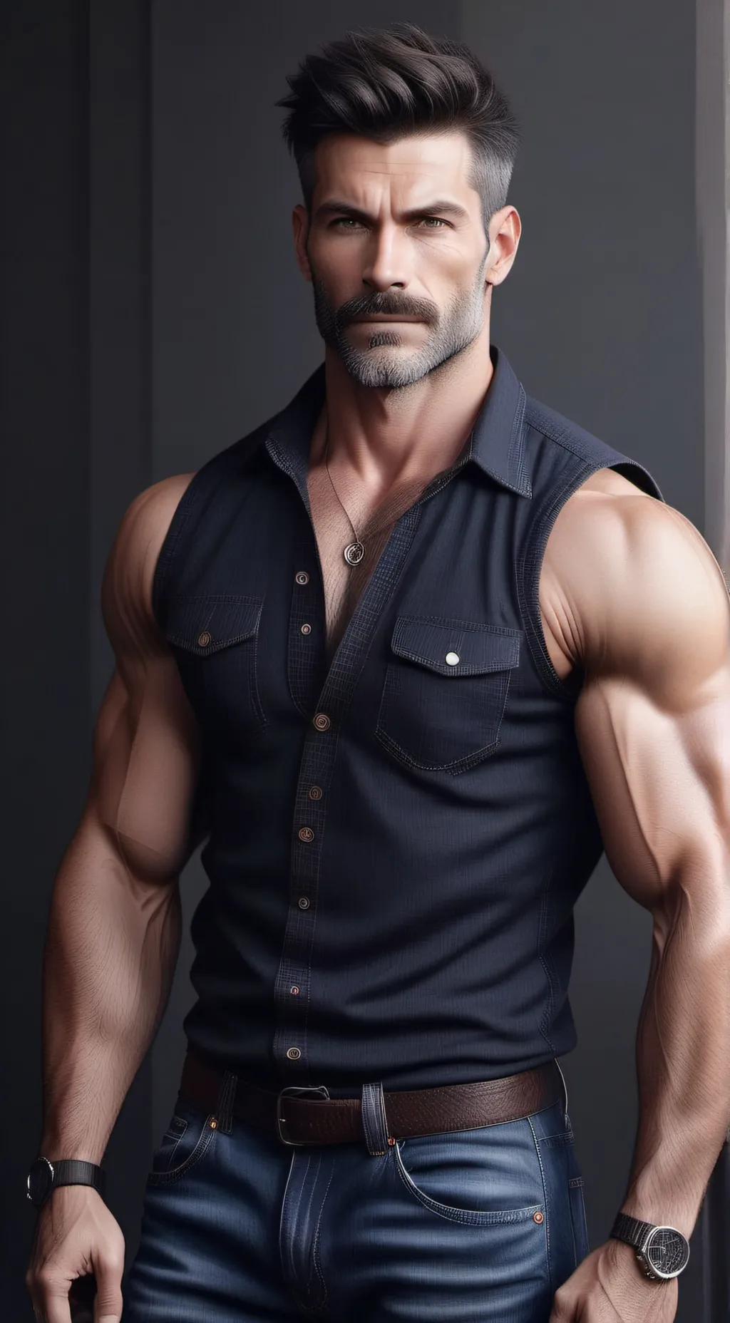 ai character: Ezekial Storm background