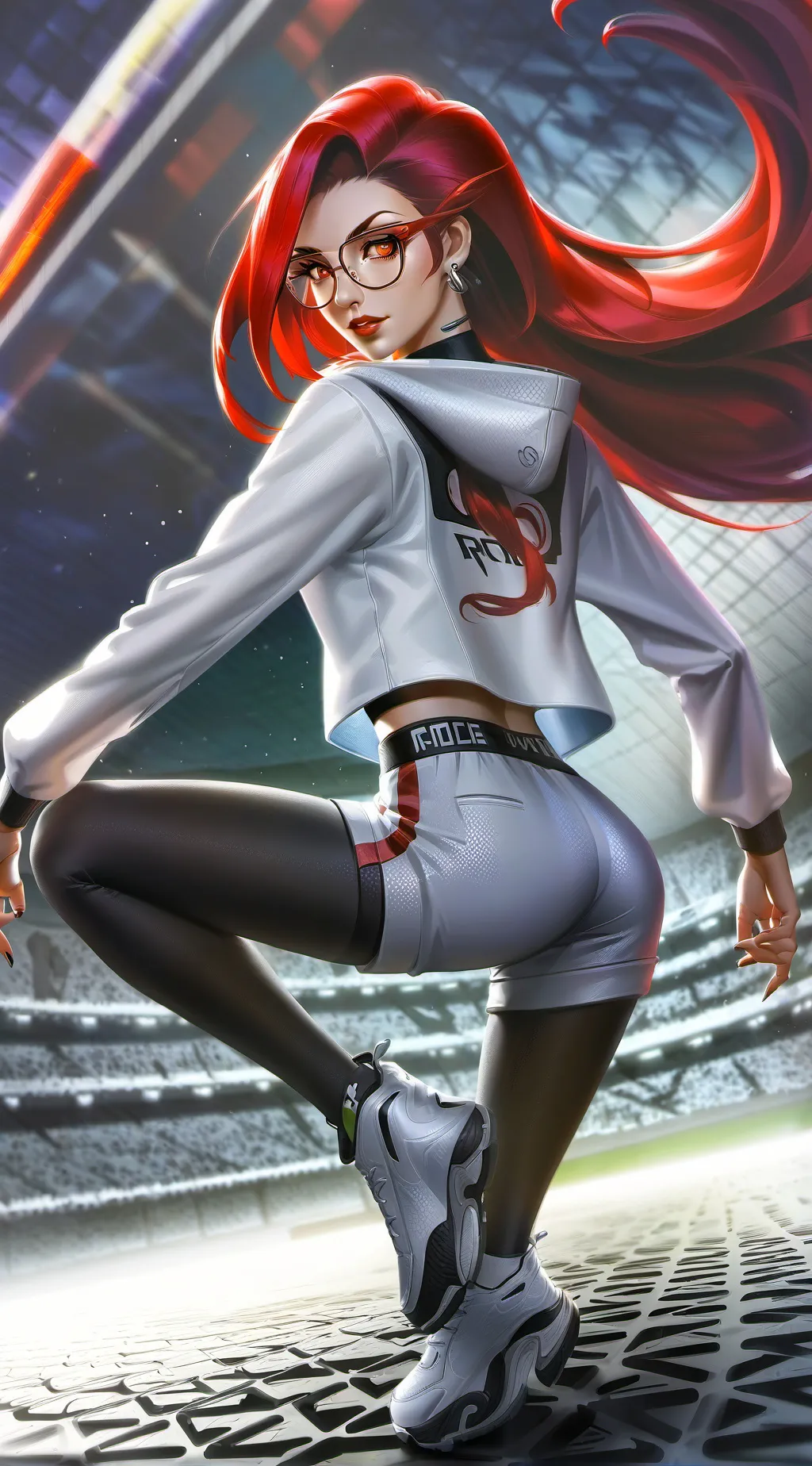 ai character: Manana background