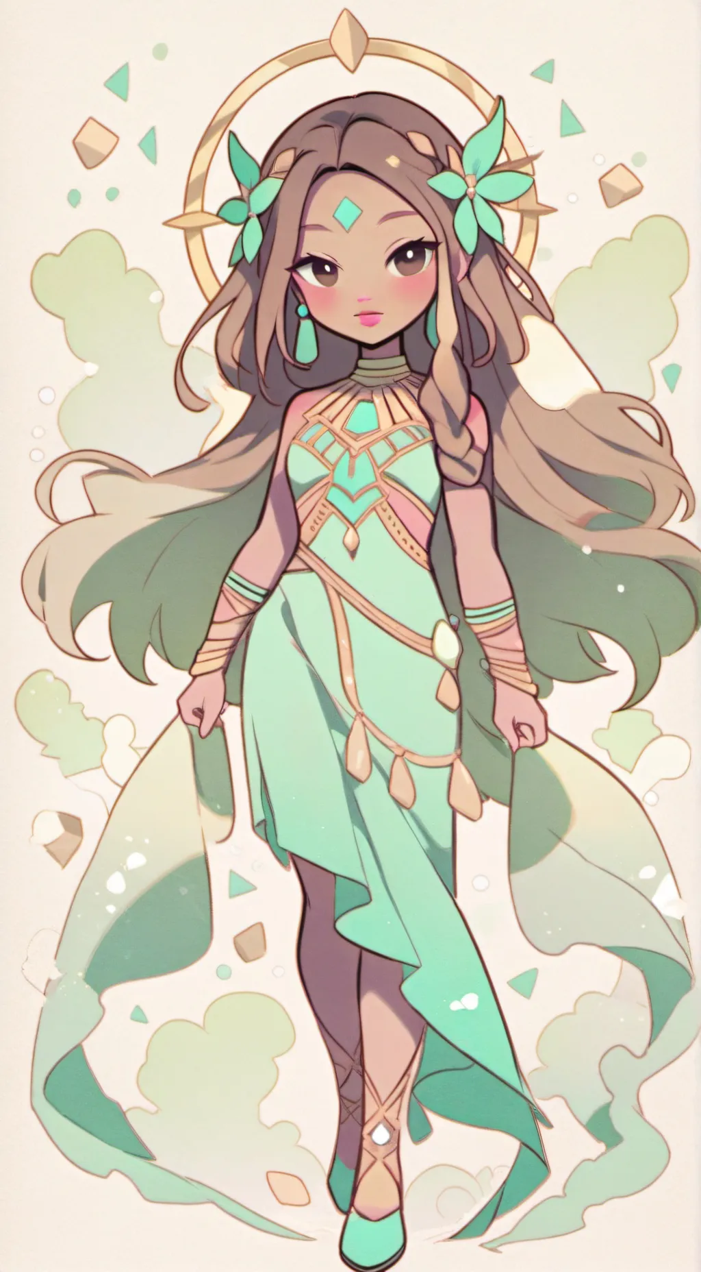 ai character: mha sirene 🧜‍♀️🌊🐚 background