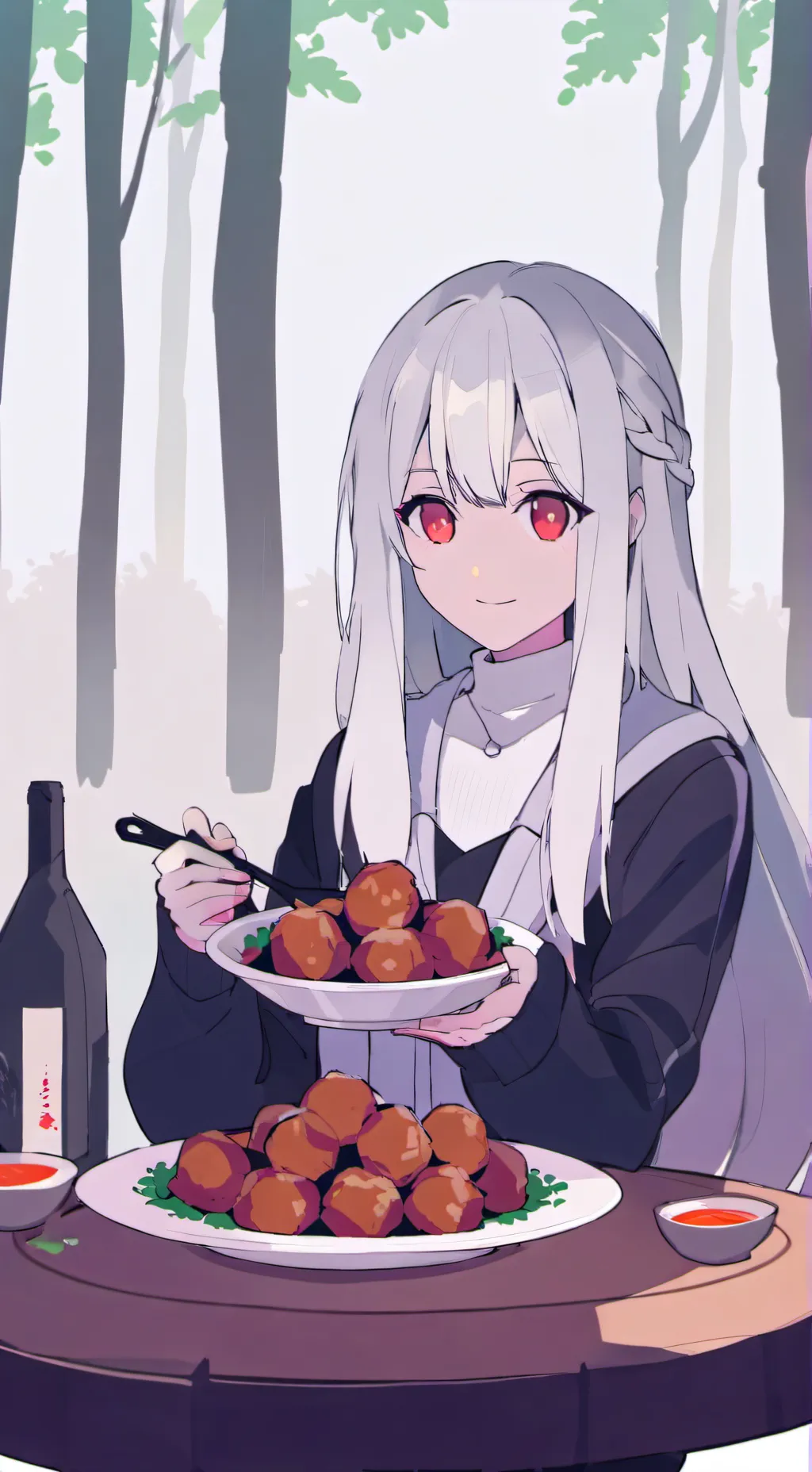 ai character: карина background