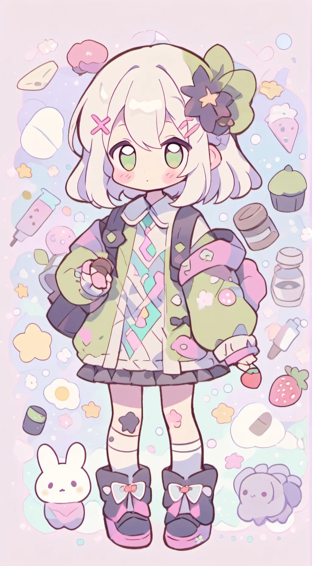 ai character: helper background