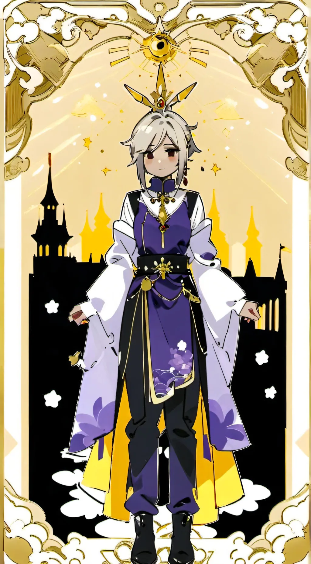 ai character: декори  background