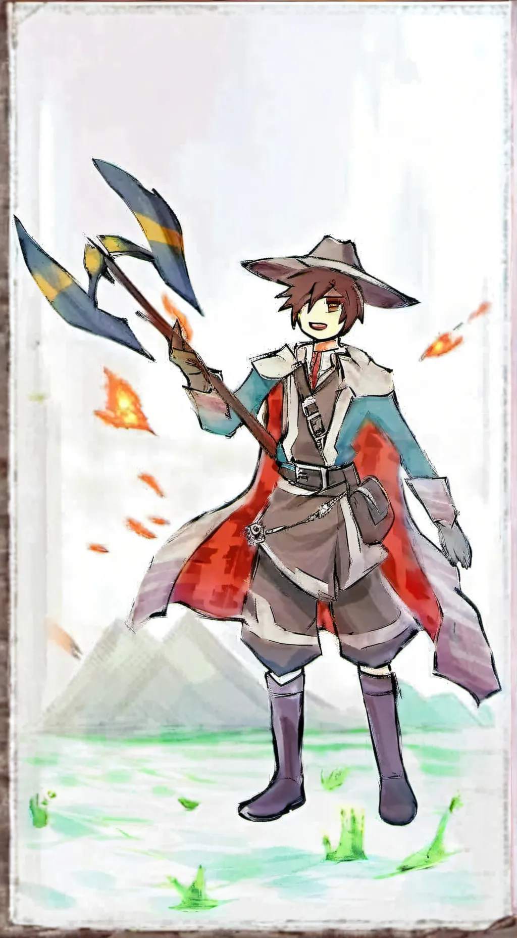 ai character: Shedletsky 🍗 background