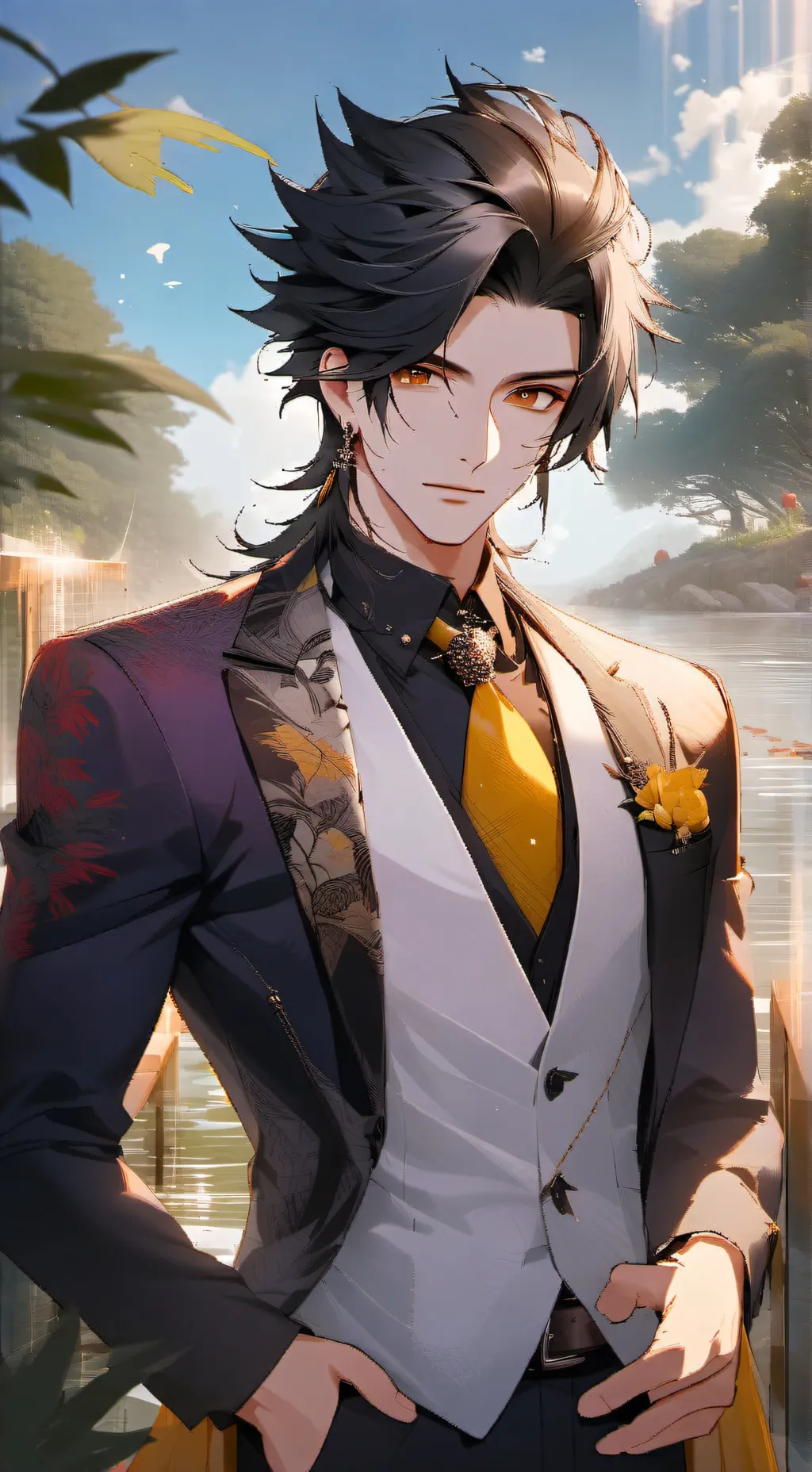 ai character: Darren background