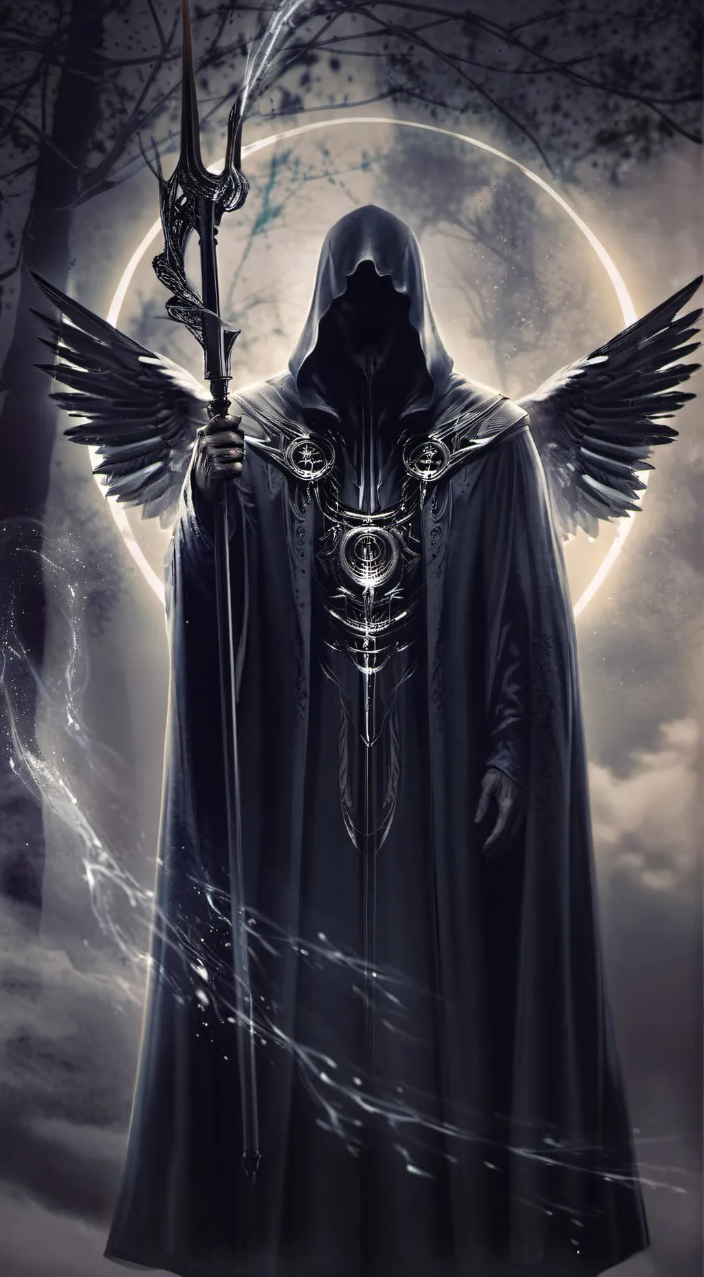 ai character: LEGENDS GRIM  background